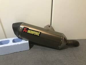 管理番号00914　AKRAPOVIC　アクラポビッチ　　NINJA250SL　スリップオン　サイレンサー　マフラー　ニンジャ250SL