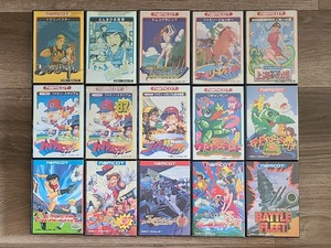 全15本 ドラゴンバスター さんまの名探偵 ワギャンランド バトルフリート ファミスタ ハード ファミコン FC レトロ 任天堂 ナムコ