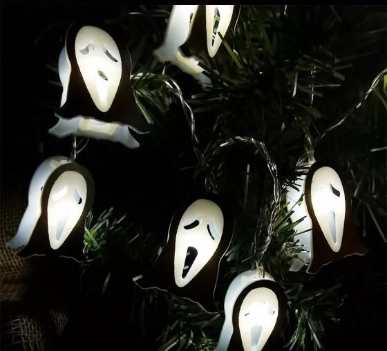 ハロウィンおばけライト 電池式 イルミネーションライト