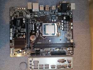GIGABYTEマザーボード GA-H110M-S2H Core i5 6600kセット 動作品