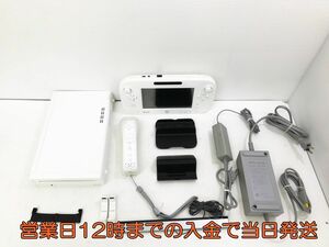 【1円】Wii U 本体 32GB Shiro/シロ 初期化・動作確認済み 任天堂/Nintendo 1A0702-185yy/G4