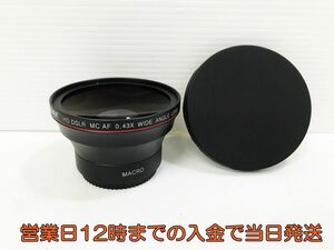 【1円】NEEWER PRO DIGITAL HD DSLR MC AF 0.43 X 魚眼レンズ 光学機器 1A0745-042yy/F3