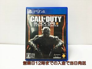 PS4　コール オブ デューティ ブラックオプスIII 　PlayStation ゲームソフト 1A0605-451ck/G1