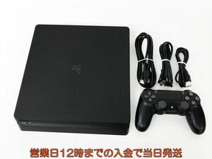 【1円】PS4 本体 セット 1TB ブラック SONY PlayStation4 CUH-2100B 動作確認済 コントローラー DC11-018jy/G4