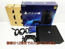 【1円】PS4 Pro ジェット・ブラック 1TB( CUH-7100BB01) ゲーム機本体 初期化動作確認済み 1A1000-1204e/G4_画像1