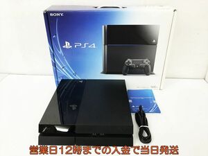 【1円】PS4 本体/箱 セット 500GB ブラック SONY PlayStation4 CUH-1100A 動作確認済 プレステ4 DC09-717jy/G4