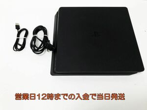 【1円】PS4 ジェット・ブラック 500GB(CUH-2000AB01) ゲーム機本体 初期化動作確認済 1A1000-1216e/G4