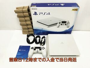 【1円】PS4 グレイシャー・ホワイト 500GB (CUH-2200AB02) ゲーム機本体 初期化動作確認済み 1A3000-163e/G4