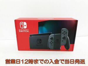新品・未使用品 新型 Nintendo Switch 本体 (ニンテンドースイッチ) Joy-Con(L)/(R) グレー 1A0421-161yy/G4