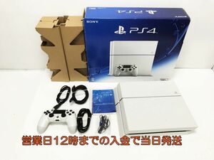 【1円】PS4 グレイシャー・ホワイト 500GB (CUH1200A) ゲーム機本体 初期化動作確認済み 1A0771-1321e/G4