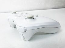 【1円】任天堂 純正 WiiU Proコントローラー ホワイト 動作確認済 ニンテンドーWii U EC22-068jy/F3_画像5