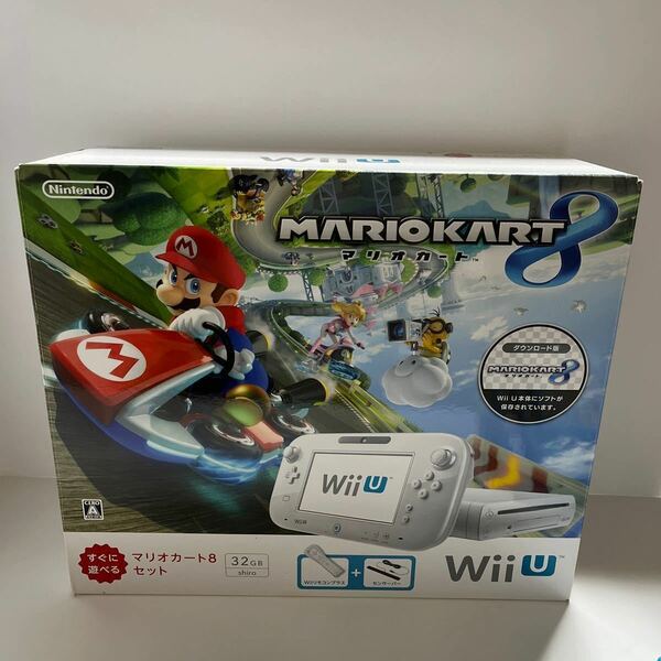 WiiU マリオカート8 Nintendo 任天堂 ソフト付き(スーパーマリオ.妖怪ウォッチ.ドンキーコング.WiiParty) 