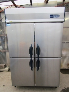 16年製　大和冷機工業　Daiwa　業務用冷凍冷蔵庫　411S1-EC　4ドア　冷凍1室　冷蔵3室　100V