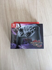 Nintendo Switch Proコントローラーモンスターハンターライズサンブレイクエディション