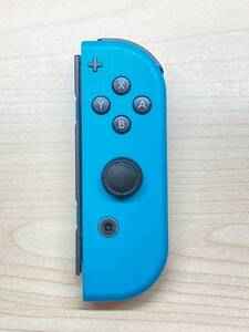 【動作確認済】 ネオンブルー Nintendo Switch ニンテンドー スイッチ 任天堂 Joy-Con ジョイコン joycon R 送料無料