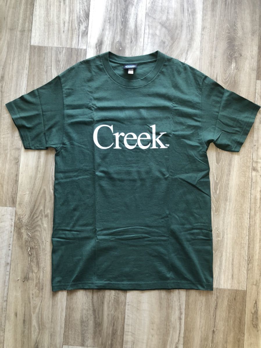 Creek Angler´s Device ロゴ Tシャツ TEE グレー XL 公式銀座 メンズ