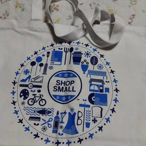 AMEX JCB SHOPSMALL 白色バッグ