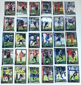  б/у FOOTBALL ALLSTARS звезды футбола коллекционные карточки 57 шт. комплект KONAMI 2011 год примерно 