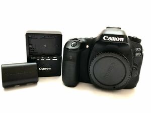 【動作絶好調！】Canon EOS 80Dボディ