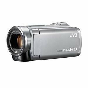 JVC Everio ハイビジョンメモリービデオカメラ 8GB シルバー GZ-E242-S(中古品)