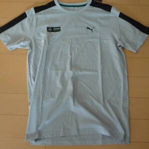 未使用タグ付!PUMAプーマ メルセデスAMGペトロナスF1 Tシャツ Mサイズ(国内Lサイズ相当)/鈴鹿/ハミルトン/ラッセル/ベンツ