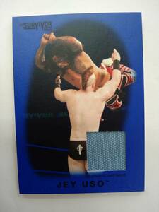 値下げ TOPPS WWE SURVIVOR SERIES JEY USO EVENT USED CANVAS RING MAT RELIC CARD 08/25 特価即決 ジェイ ウーソ