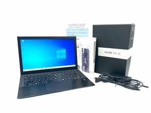 VAIO Pro13 VJP131B01N 13.3型ワイド Core i7-4510U/メモリ8GB/SSD 256GB/Windows 10 Home ブラック ノートパソコン Webカメラ 高性能 