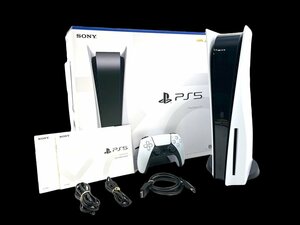 極美品 大人気　SONY PlayStation5 PS5 本体 CFI-1100A01 825GB ソニー プレステ5 家庭用ゲーム機 テレビゲーム コントローラー等付き