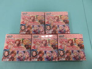 未開封品 初版 ヴァイスシュヴァルツ ブースターパック バンドリ! ガールズバンドパーティ! 5th Anniversary BOX 5BOX セット