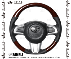 REAL レアル オリジナル (ブラウンウッド/ブラックユーロステッチ)　キャスト　LA250S/LA260S　2015/9～ (M90-BRW-BK