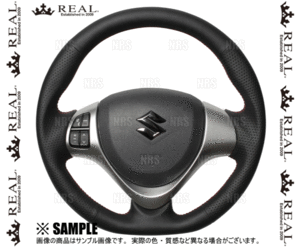 REAL レアル オリジナル (オールレザー/レッド×ブラックユーロステッチ)　スクラム ワゴン　DG17W　2015/3～ (MR31-LPB-RD