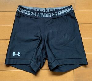 アンダーアーマー レディース ショートパンツ スパッツ SMサイズ ブラック インナーパンツ