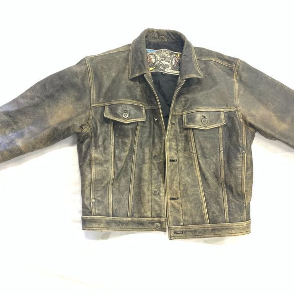 ヤフオク! -「ビンテージレザーカーコート」の落札相場・落札価格