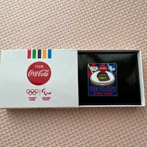 新品　コカコーラ非売品　東京オリンピック2020 記念ピンバッジ　オリンピックスタジアム　キャンペーン　　東京五輪　コークオン当選