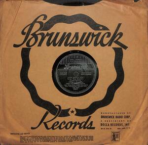 IM082/JAZZ SP/米/Brunswick/Billie Holiday Teddy Wilson/How could you?