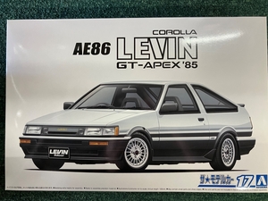 トヨタ AE86 カローラレビンGT-APEX '85　1/24 青島文化教材社　ザ・モデルカー17　プラモデル