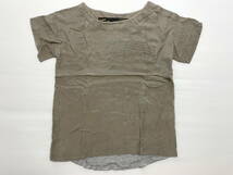 レアック Thente REAC Tシャツ チュニック 異素材 表裏 　　ハイクオリティー 石瀬4430_画像1