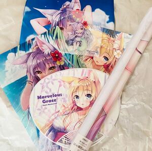 C100 Marvelous Grace フルセット 新刊グッズセット+タペストリー 立羽 COMIC1 検: コミ1 C103 コミケ