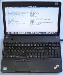 ★Lenovo Thinkpad E530 i5-3230M/メモリHDD無し ジャンク