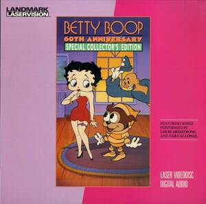 B00140961/【アニメ】LD/「ベティ・ブープ Betty Boop 60th Anniversary (Special Collectors Edition) (1990年・LV27065)」
