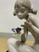 リヤドロ LLADRO 陶器人形 フィギュリン 蝶々　置物　希少　激レア　_画像4