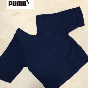 PUMA プーマ 半袖 Tシャツ ネイビー レディースM