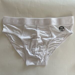NORTH SAILS ノースセイル メンズビキニ ML ビキニブリーフ 白ビキニ ホワイトブリーフ メンズインナーウエア 男性下着 筋肉男子