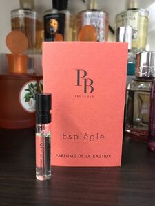 《送料無料》パルファム ドゥ ラ バスティード エスピエーグル オードパルファム 2ml サンプル ※未使用※ BASTIDE EDP