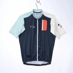 【送料無料】CRAFT(クラフト)×The Handmade Cyclist/ADV HMC オフロード 半袖ジャージ/ダークネイビー×ミント/Sサイズ