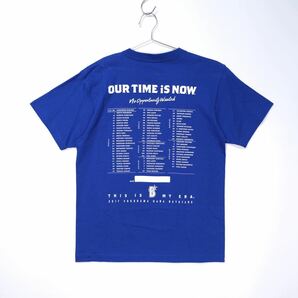 【送料無料】横浜DeNAベイスターズ/Tシャツ(OUR TIME IS N.O.W.)/2017年/スローガン/Mサイズの画像2