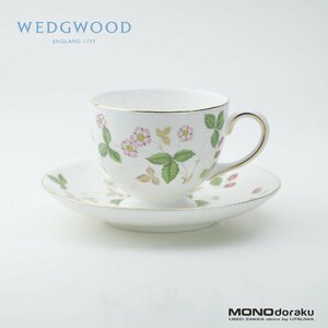 WEDGWOOD/ウェッジウッド　WILD STRAWBERRY/ワイルドストロベリー　カップ＆ソーサー　(1)