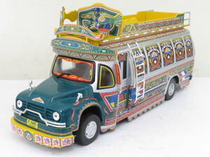 hachette パキスタン ペシャワール バス BEDFORD ROCKET ベドフォード 1/43 バングラディシュ製 ヨレレ