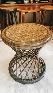 * rattan stool * circle chair / chair / chair / rattan chair / small of the back ./ rattan / rattan furniture / Asian furniture /216