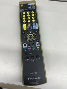 【RL-7-69】Pioneer パイオニア BR-V170 ジャンク品 テレビリモコン